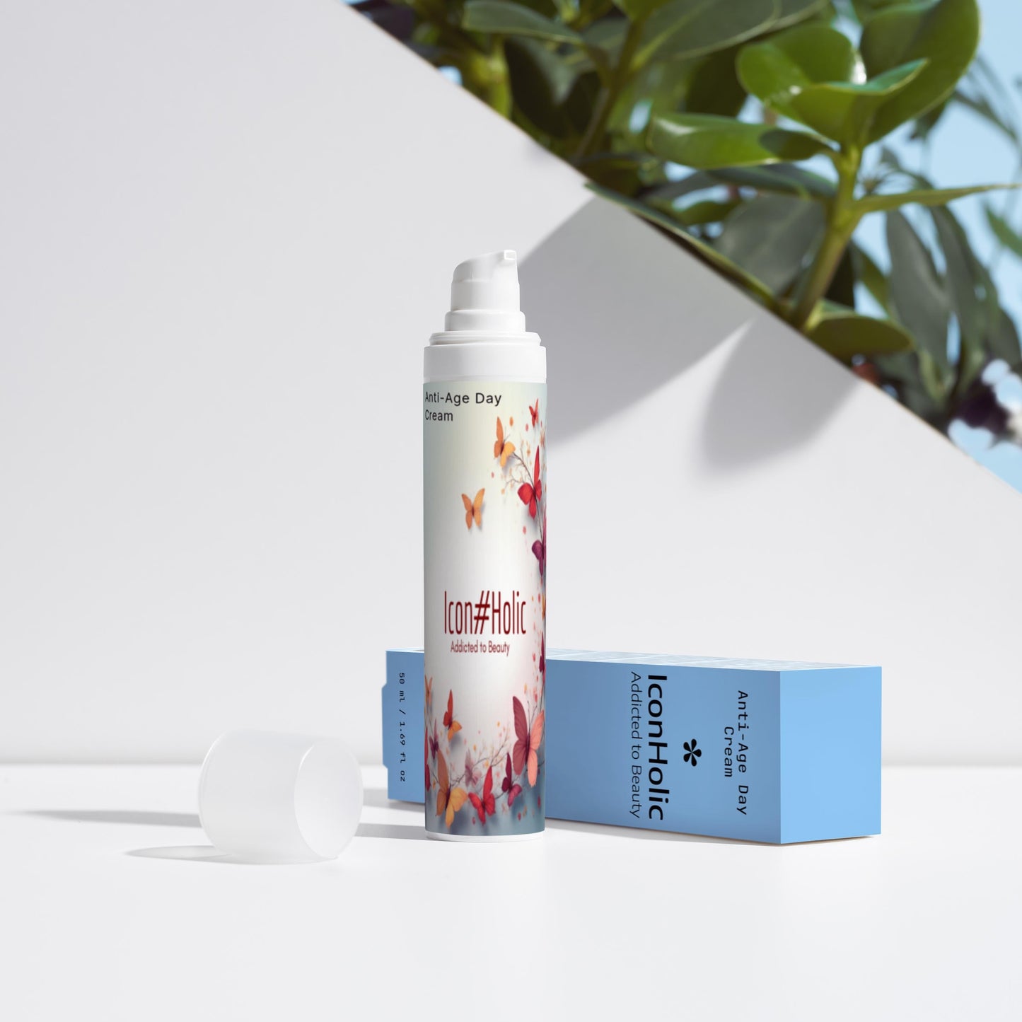 Elegant Iconholic Marine Hydration Anti-Age Cream bottle – luxurious silky face cream”